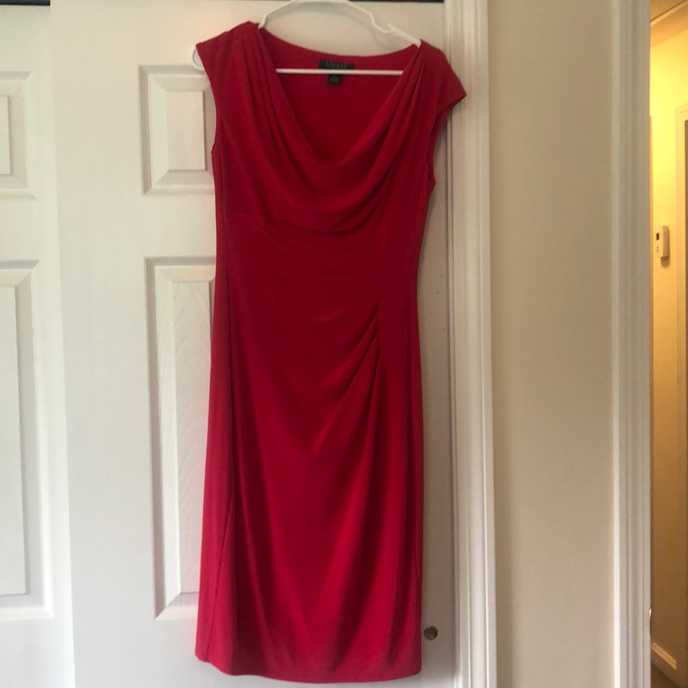 Super flattering Ralph Lauren dress